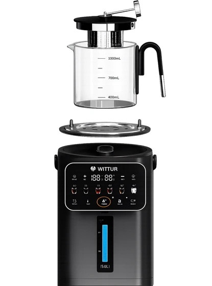 چایساز سماور برقی ویتور WITTUR مدل WR-S8000 bo- ظرفیت ۳ لیتر
